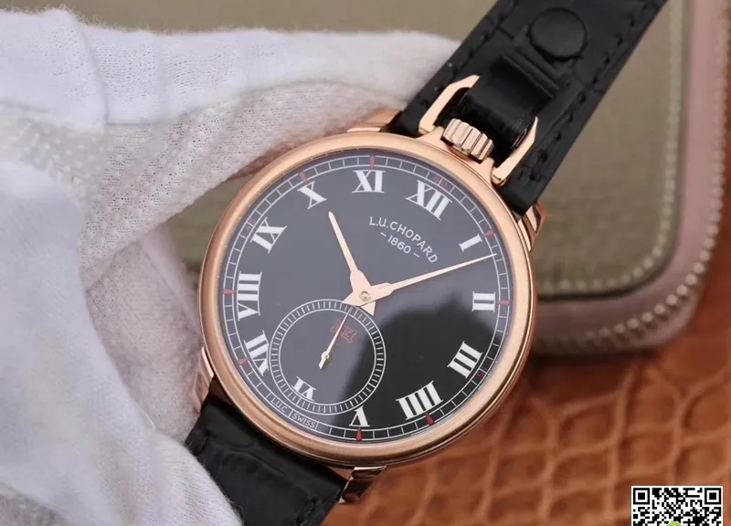 Chopard L.U.C 161923-1001 1:1 Best Edition Replica Watch Gold Bezel